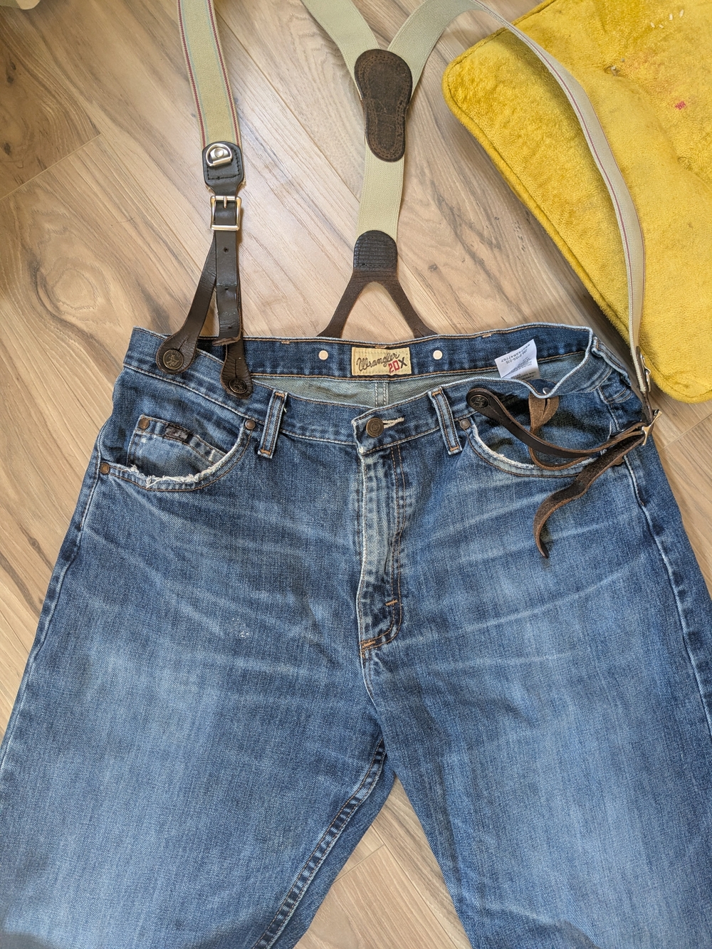 Vtg Wrangler Men's Vintage Blue Relaxed Jeans👖